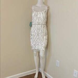 Simply Liliana White Sheath Cocktail Dress